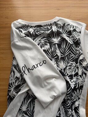 Dharco Mountain Gravity Jersey Monochrome Bike Long Sleeve Jersey Medium